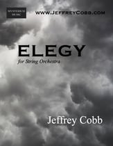 Elegy Orchestra sheet music cover